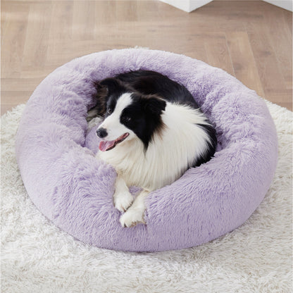 Calming Donut Bed for Dogs and Cats