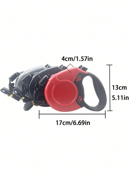 Retractable Dog Leash Automatic Extending Nylon Rope For Large Dogs Walking