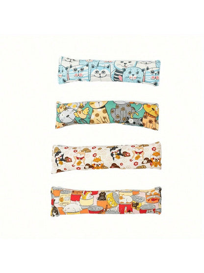 Chewing Cat Toy - Catnip Filled Plush Cat Toy, Stress Relief & Play Toy - Medium Size Fluffy Cat Toy