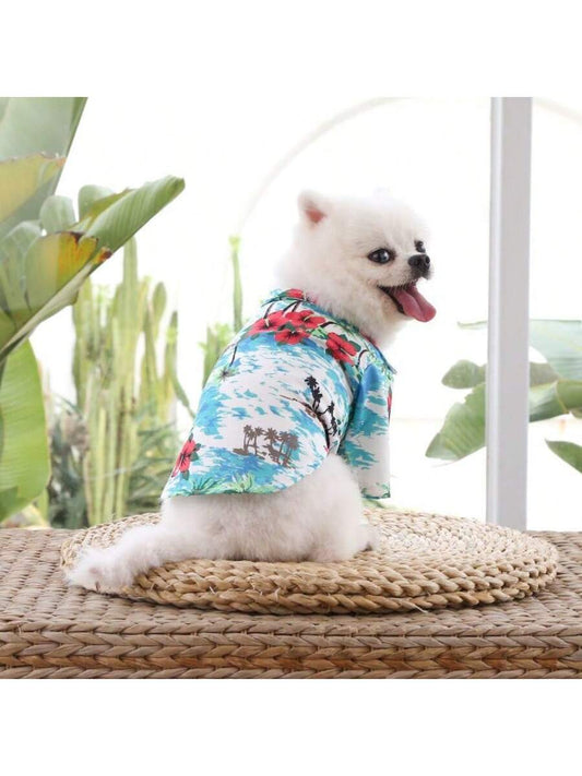 Cat/Dog Pet Summer Clothes, Lightweight For Small-Medium Breed Dogs Like Labrador, Poodle, Golden Retriever, Puppy