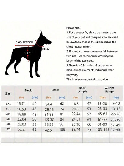 Lightweight Summer Dog Clothes For Golden Retriever, Samoyed & Medium/Large Size Pets, Pet Sun Protective Vest
