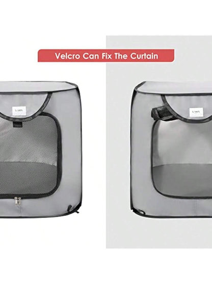 Pet Cage36in Portable Large Dog Bed Pop Up Dog Kennel Indoor Outdoor Crate For Pets Portable Car Seat Kennel Cat Bed Collection GreyYU