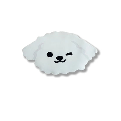 Kawaii Cartoon Diatomaceous Earth Pet Mat – Water-Absorbent Quick-Drying Non-Slip Dog & Cat Dining Kennel Mat (3 Designs, 4 Sizes)